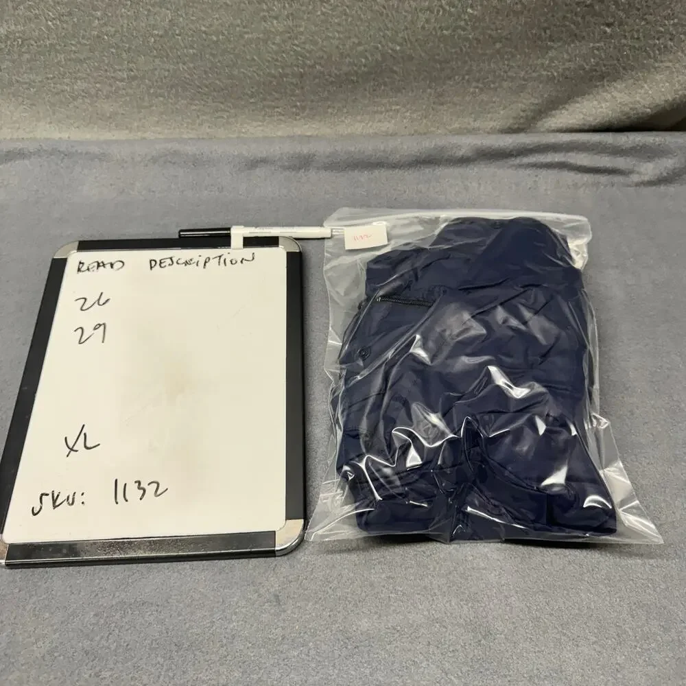 Polo Golf Jacket Mens XL Blue 1/4 Zip Pullover WELLS FARGO CHAMPIONSHIP +Pockets